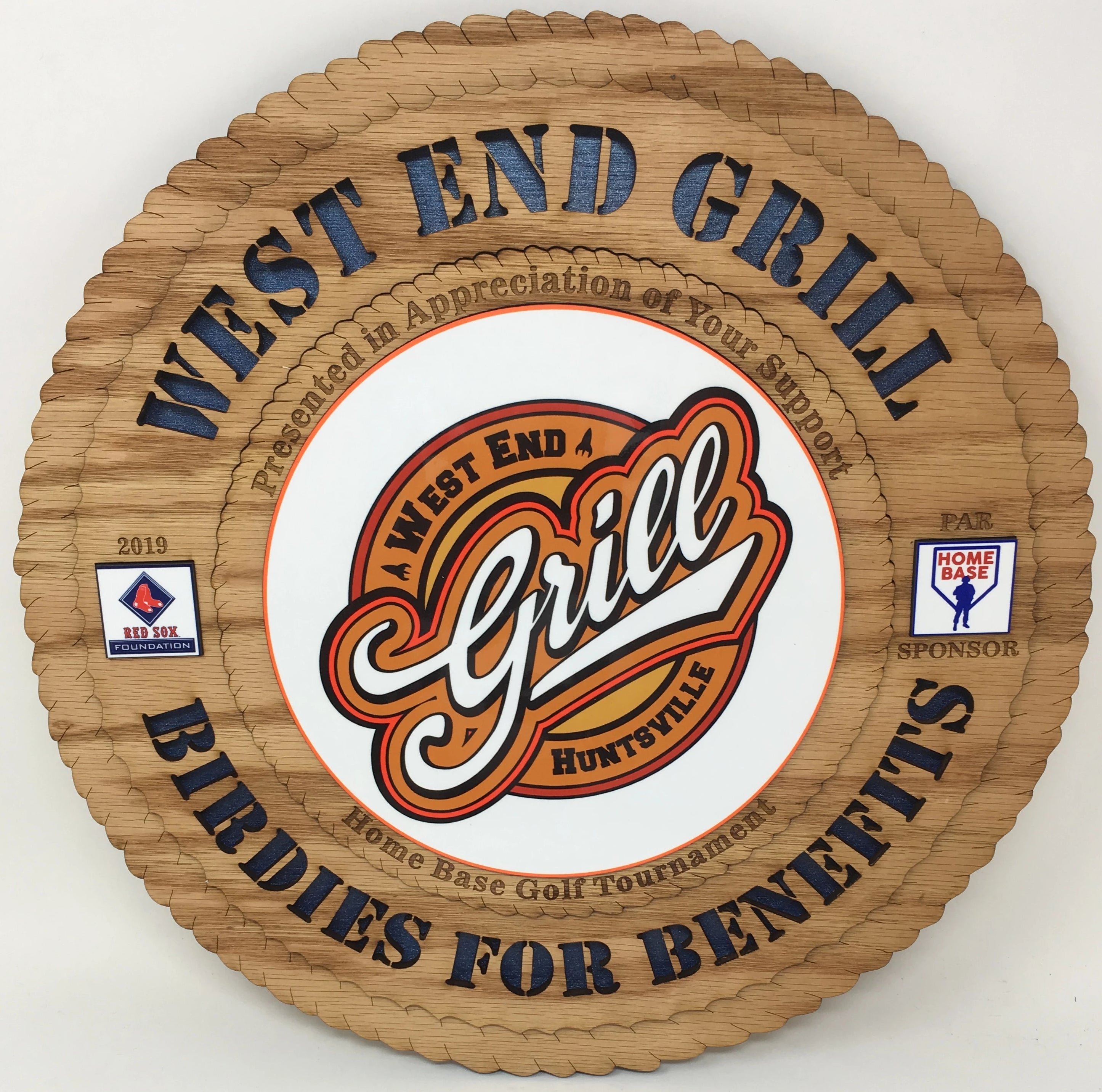 Custom Made Color Plaque