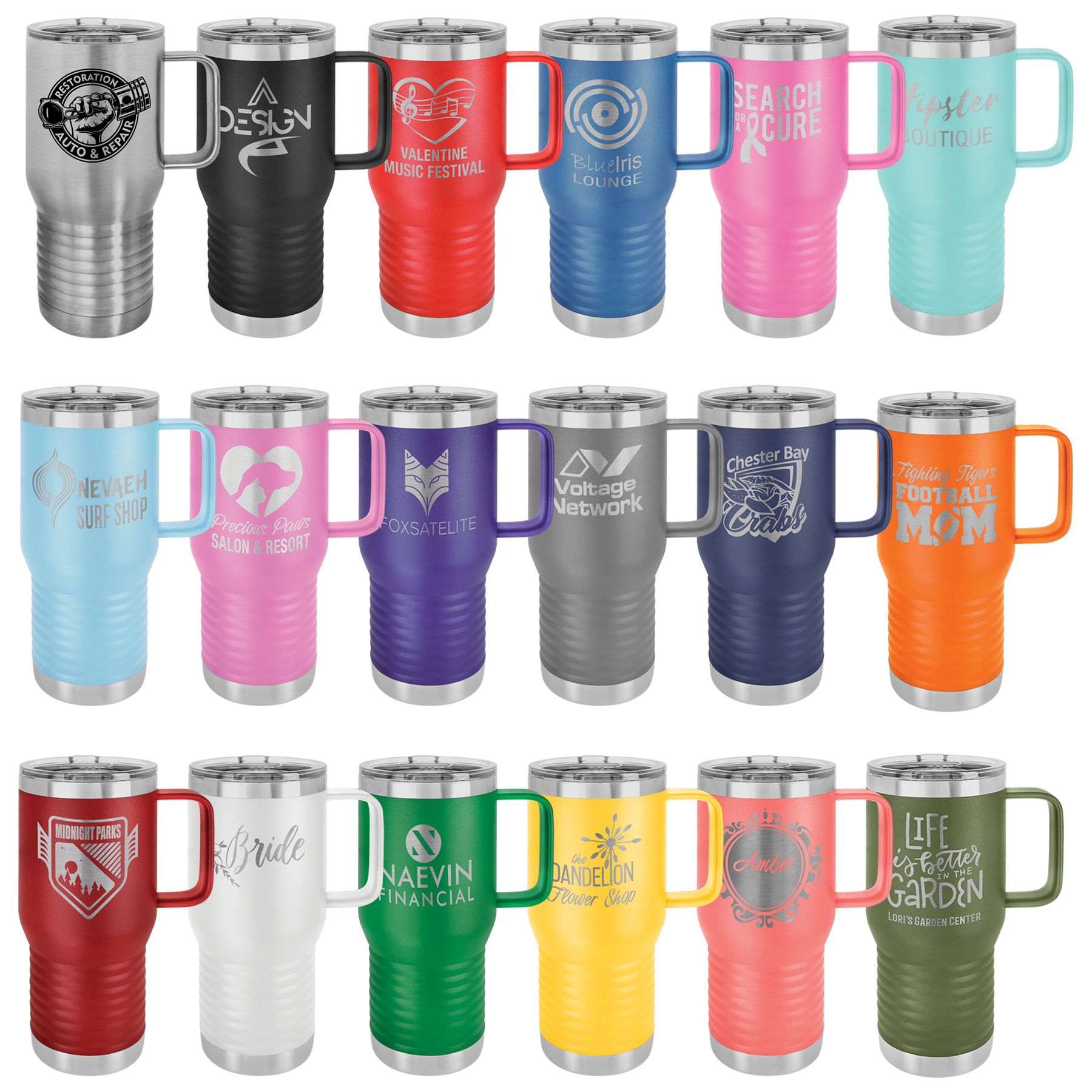 20oz Travel Mugs