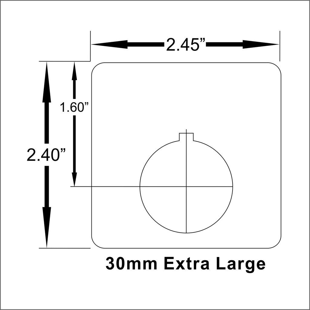 30mm Legend Plate