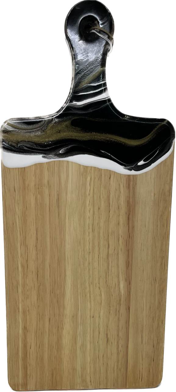 Arielle Board - Black,White,Gold