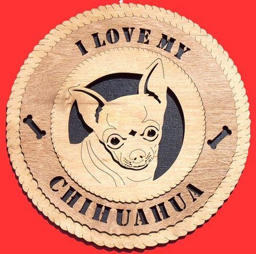 Laser Pics and Gifts: CHIHUAHUA Dog Plaque - Laser Pics & Gifts