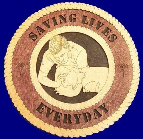 Laser Pics and Gifts: 12" CPR-EMT Professional Plaque - Laser Pics & Gifts
