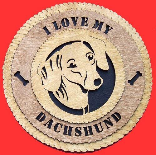 Laser Pics and Gifts: DACHSHUND Dog Plaque - Laser Pics & Gifts