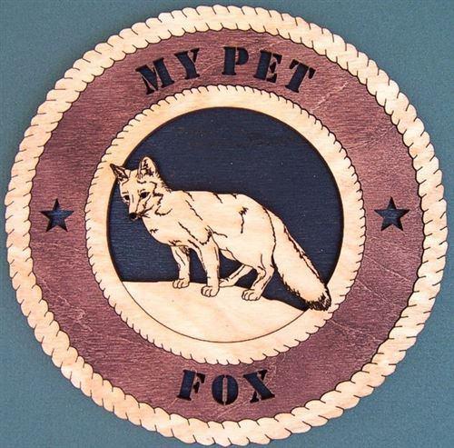 Laser Pics and Gifts: 12" FOX Plaque - Laser Pics & Gifts