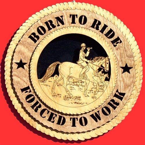 Laser Pics and Gifts: 12" FOX HUNT Plaque - Laser Pics & Gifts