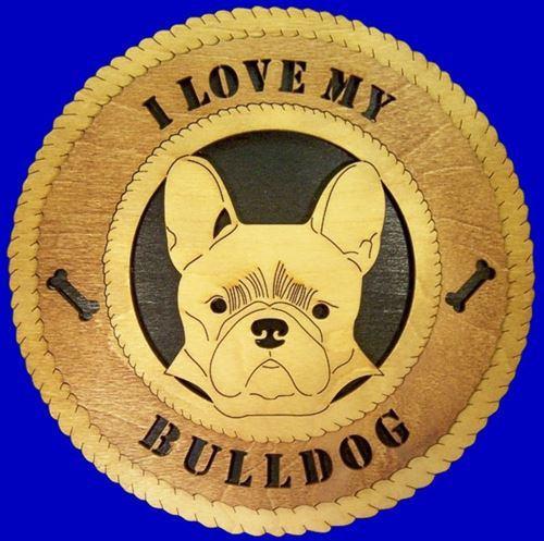 Laser Pics and Gifts: FRENCH BULLDOG Dog Plaque - Laser Pics & Gifts
