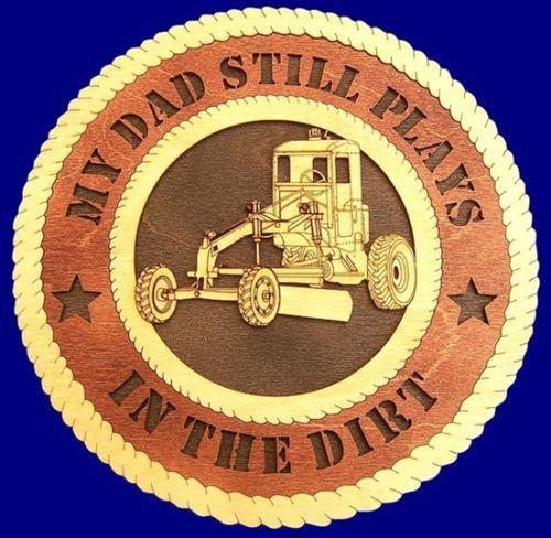 Laser Pics and Gifts: 12" HEAVY EQUIPMENT OPERATOR Professional Plaque - Laser Pics & Gifts