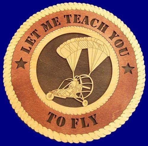 Laser Pics and Gifts: 12" PARACHUTE PILOT Professional Plaque - Laser Pics & Gifts