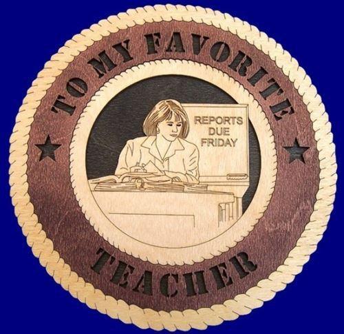 Laser Pics and Gifts: 12" SECRETARY Professional Plaque - Laser Pics & Gifts