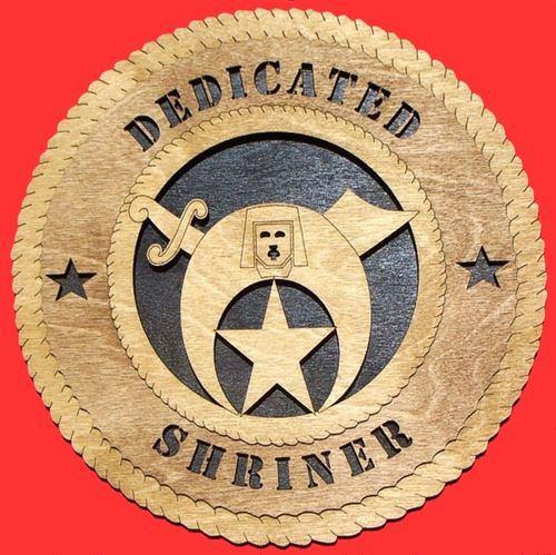 Laser Pics and Gifts: 12" Shriner 2 Plaque - Laser Pics & Gifts