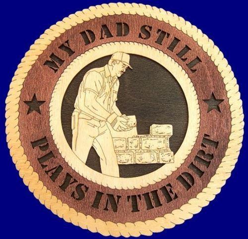 Laser Pics and Gifts: 12" STONE MASON Professional Plaque - Laser Pics & Gifts
