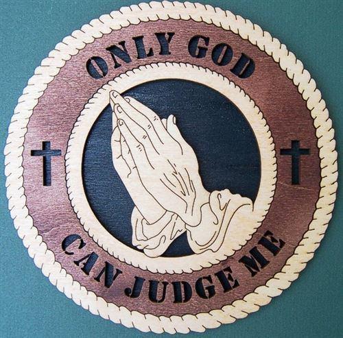 Laser Pics and Gifts: 12" 3-D PRAYING HANDS Spiritual Plaque - Laser Pics & Gifts