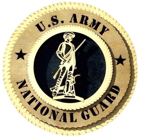 ARMY NATIONAL GUARD Military Plaque
