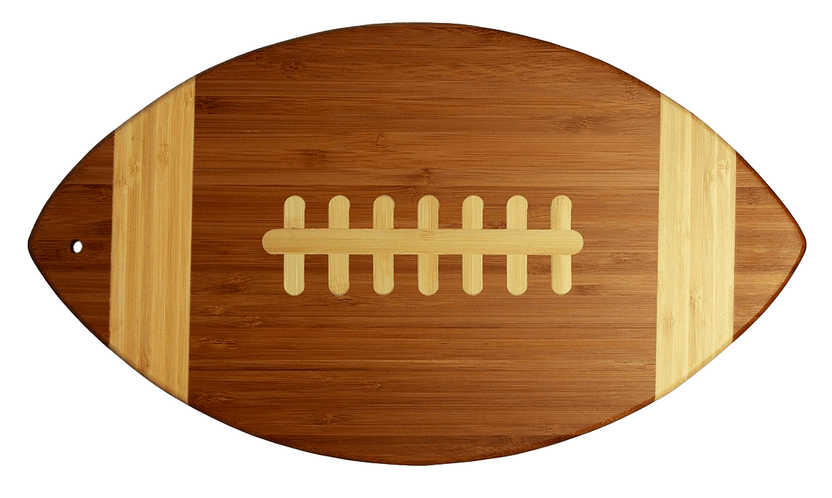Football Shaped Cutting Boards