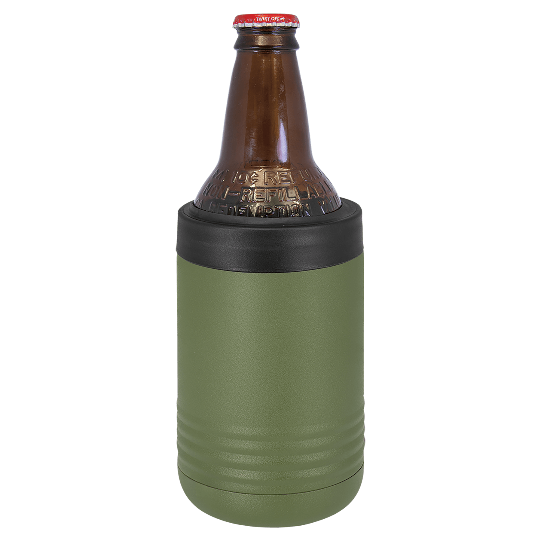 Promo Personalized Beverage Holder for Can / Bottle w Logo Laser
