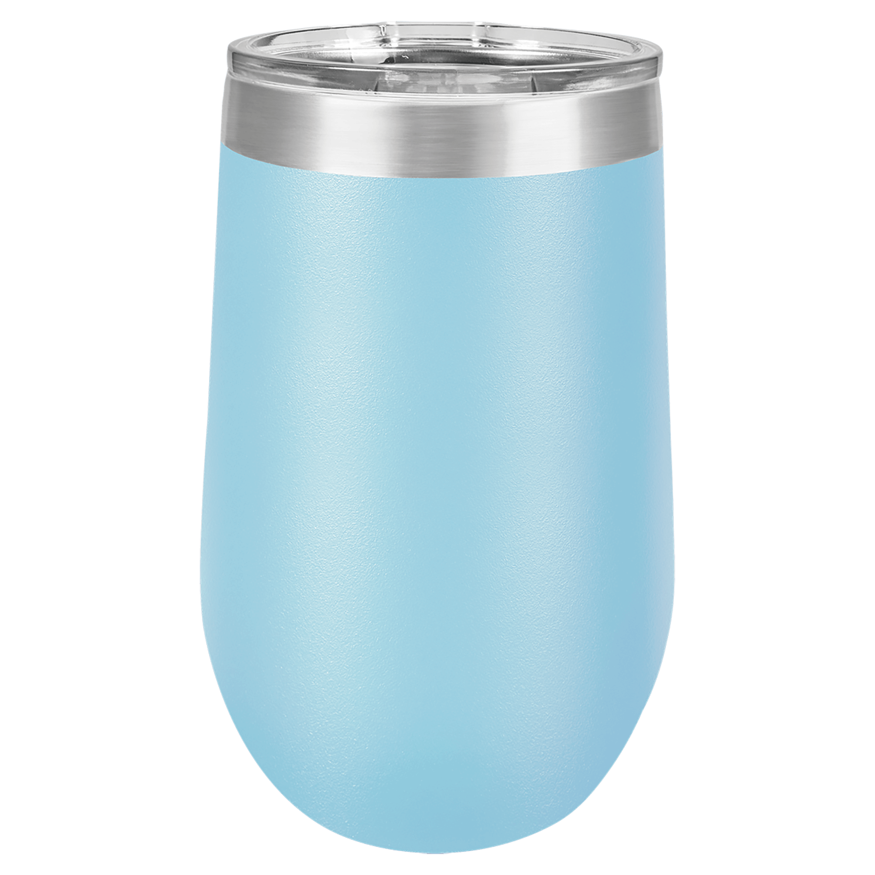 12 oz Blank Stainless Steel Insulated Stemless Wine Tumbler with Lid