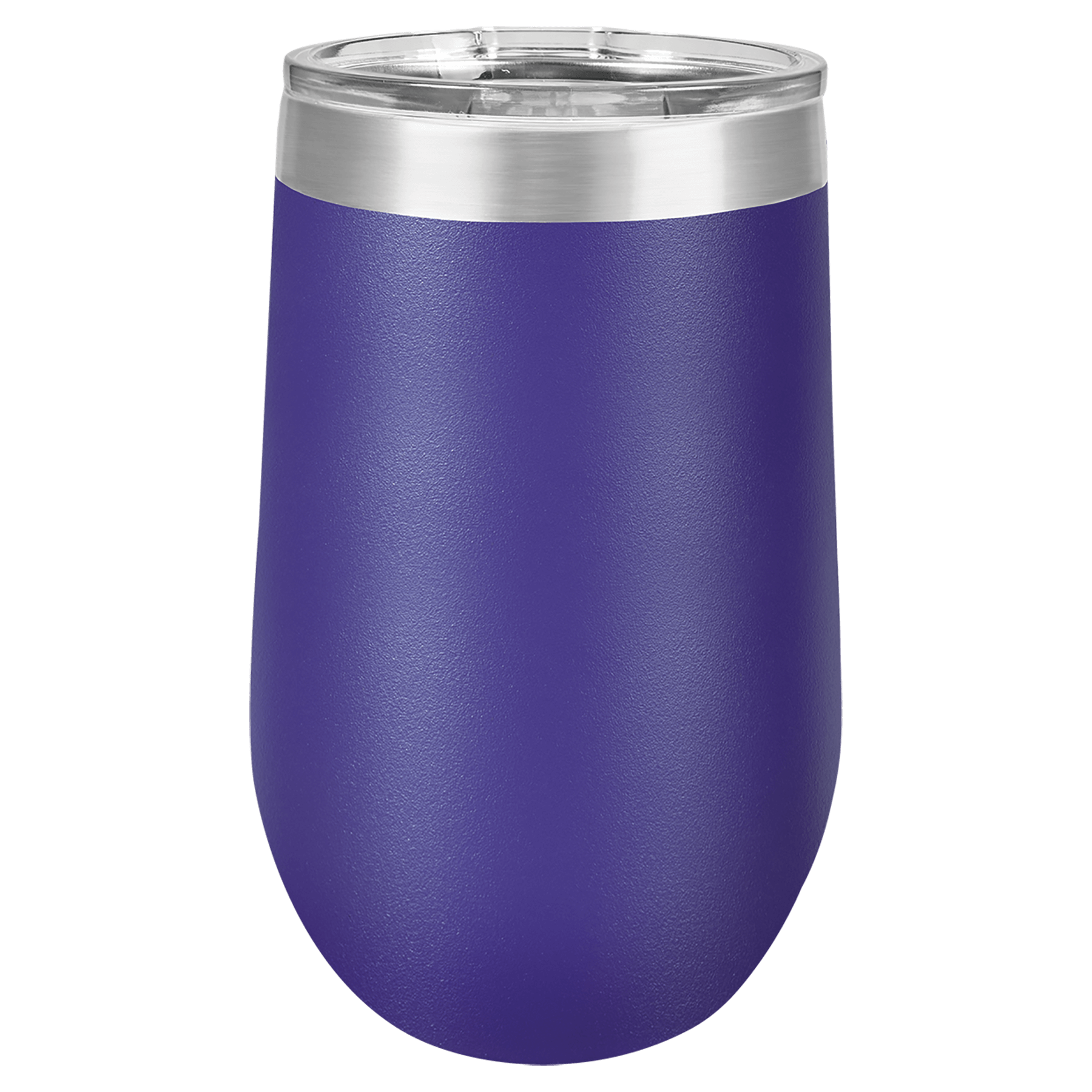 Purple 12oz Polar Camel Vacuum Insulated Wine Tumbler  12oz Polar Camel  Stemless Wine Tumblers from Trophy Kits