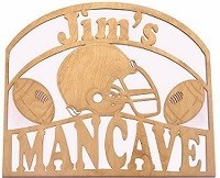 Laser Pics and Gifts: Mancave Sign Max - Laser Pics & Gifts