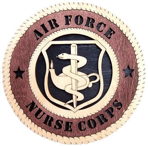 Laser Pics and Gifts: 12" Air Force Nurse Corps - Laser Pics & Gifts