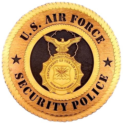 Laser Pics and Gifts: AIR FORCE SECURITY POLICE Military - Laser Pics & Gifts