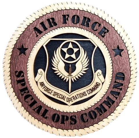 AIR FORCE SPECIAL OPS Military Plaque