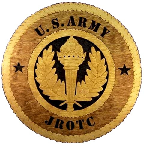 Laser Pics and Gifts: 12" ARMY JROTC Military Plaque - Laser Pics & Gifts