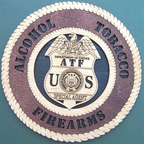 Laser Pics and Gifts: 12" ATF Plaque - Laser Pics & Gifts