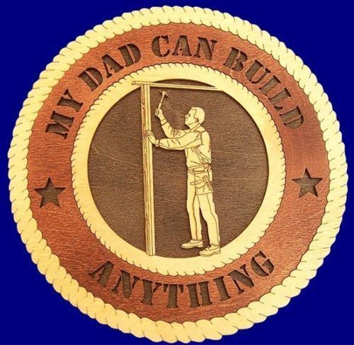 Laser Pics and Gifts: 12" CARPENTER MALE Professional Plaque - Laser Pics & Gifts