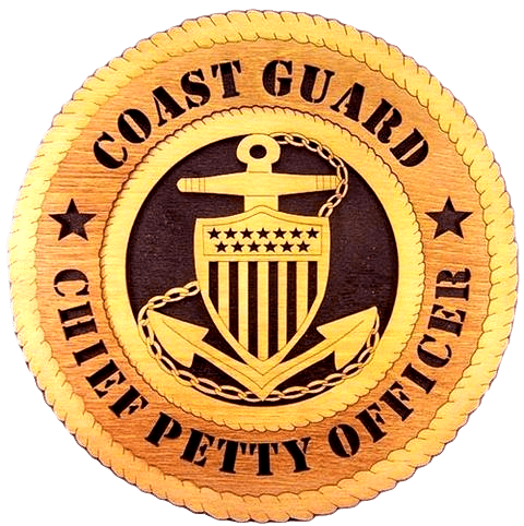 Laser Pics and Gifts: 12" CHIEF PETTY OFFICER Military Plaque - Laser Pics & Gifts