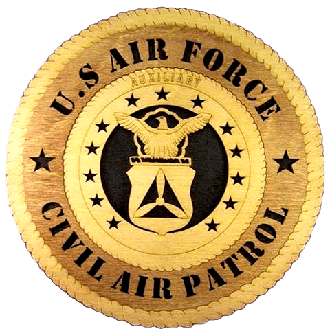 Laser Pics and Gifts: 12" CIVIL AIR PATROL Military Plaque - Laser Pics & Gifts
