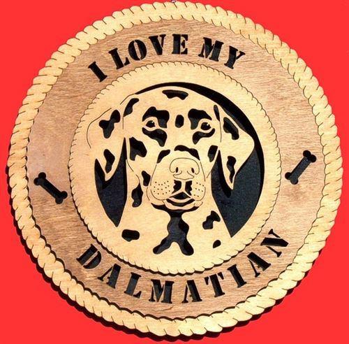 Laser Pics and Gifts: DALMATIAN Dog Plaque - Laser Pics & Gifts