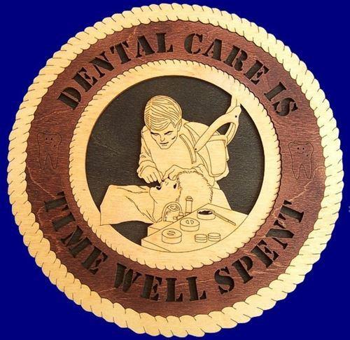 Laser Pics and Gifts: 12" DENTIST MALE Professional Plaque - Laser Pics & Gifts