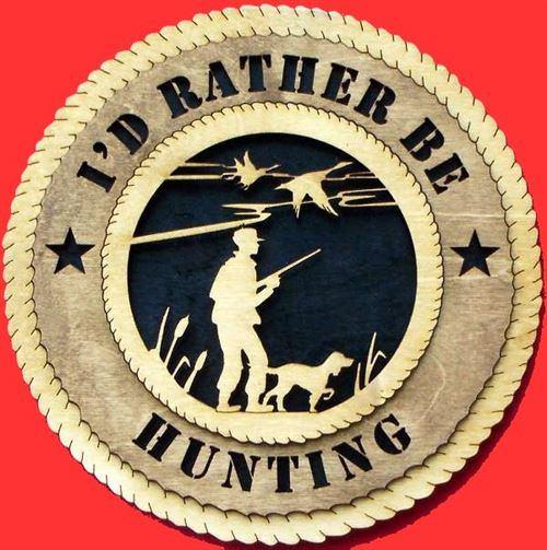 Laser Pics and Gifts: DUCK HUNTER Plaque - Laser Pics & Gifts
