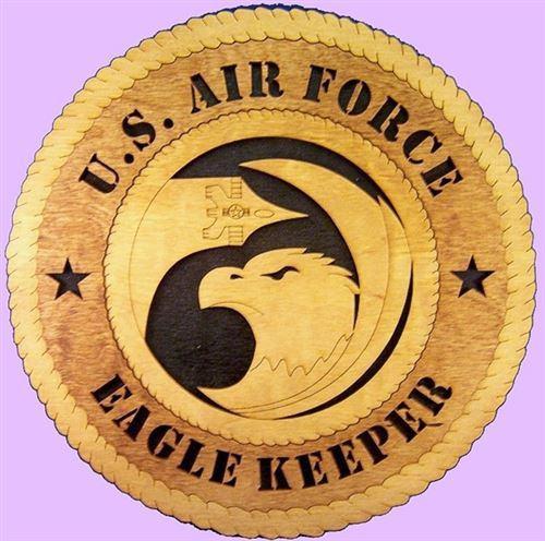 Laser Pics and Gifts: 12" F-15 EAGLE Military Plaque - Laser Pics & Gifts