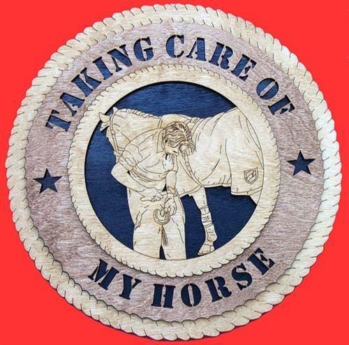 Laser Pics and Gifts: 12" FARRIER Plaque - Laser Pics & Gifts