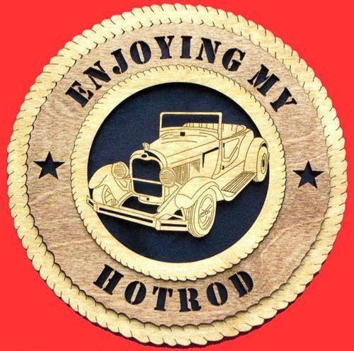 Laser Pics and Gifts: 12" HOT ROD Plaque - Laser Pics & Gifts