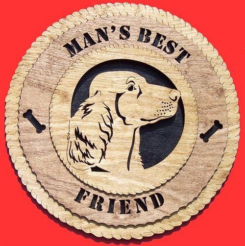 Laser Pics and Gifts: IRISH SETTER Dog Plaque - Laser Pics & Gifts