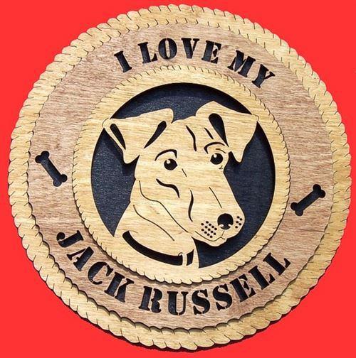 Laser Pics and Gifts: JACK RUSSELL Dog Plaque - Laser Pics & Gifts