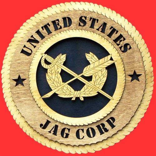 JAG CORPS Military Plaque