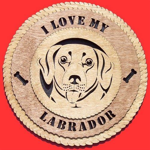 Laser Pics and Gifts: LABRADOR Dog Plaque - Laser Pics & Gifts