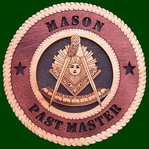 Laser Pics and Gifts: 12" Mason Plaque - Laser Pics & Gifts