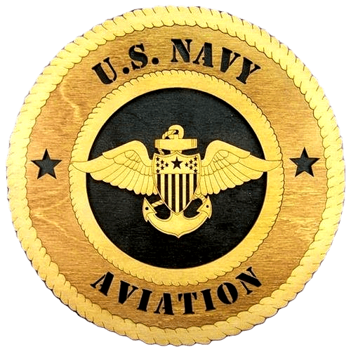 Laser Pics and Gifts: 12" Navy AVIATION Military Plaque - Laser Pics & Gifts
