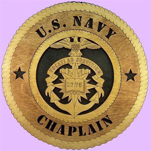Laser Pics and Gifts: 12" NAVY CHAPLAIN Military Plaque - Laser Pics & Gifts