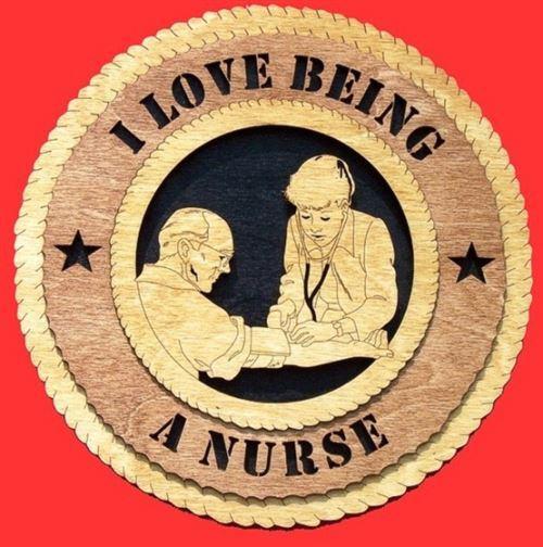 Laser Pics and Gifts: 12" Nurse Professional Plaque - Laser Pics & Gifts