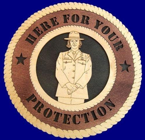 Laser Pics and Gifts: 12" PARK RANGER Professional Plaque - Laser Pics & Gifts