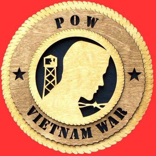Laser Pics and Gifts: 12" POW-MIA Military Plaque - Laser Pics & Gifts