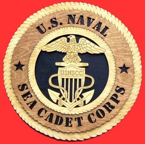 Laser Pics and Gifts: 12" SEA CADET CORPS Military Plaque - Laser Pics & Gifts