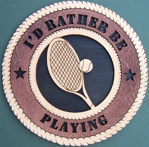 Laser Pics and Gifts: 12" TENNIS Plaque - Laser Pics & Gifts