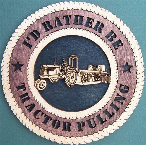 TRACTOR PULL Plaque