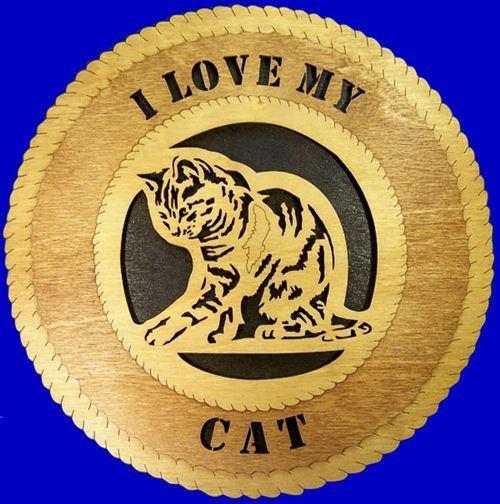 Laser Pics and Gifts: 12" KITTEN Plaque - Laser Pics & Gifts